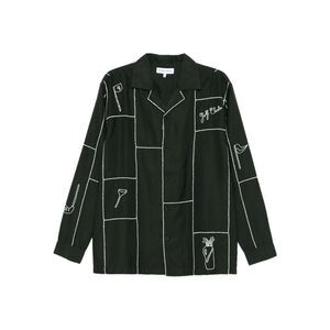 Maison Labiche Green Shirts Men